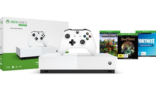 XBOX ONE S ALL DIGITAL 1TB COM 3 JOGOS INCLUSOS