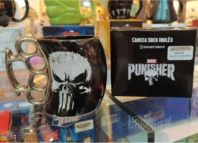 Caneca Soco Ingles 350Ml Punisher